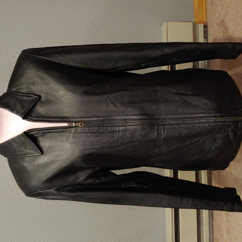 Bonus Italian Fashions Leather Jacket Size L